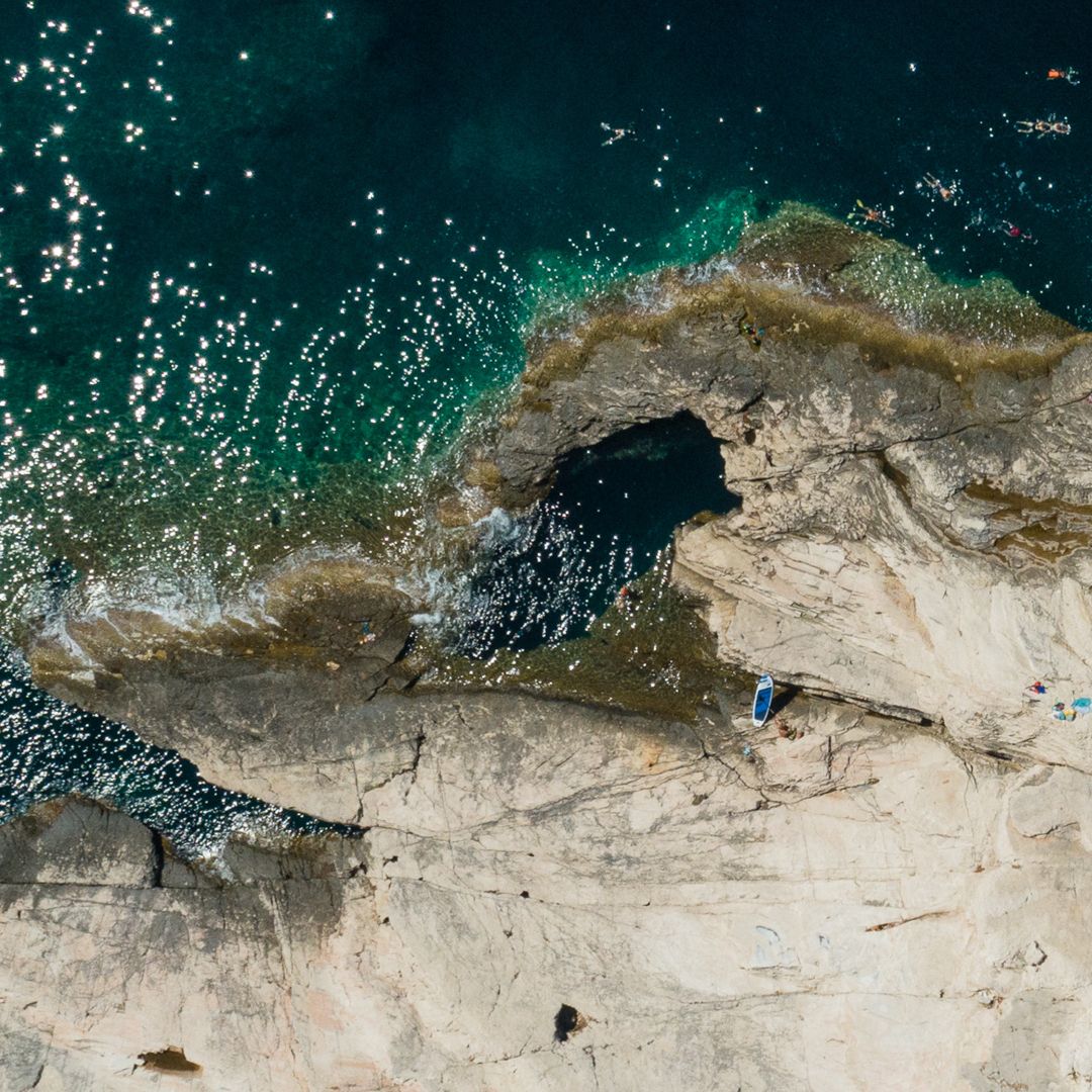 Dugi Otok – Golubinka-Höhle & Drachenauge