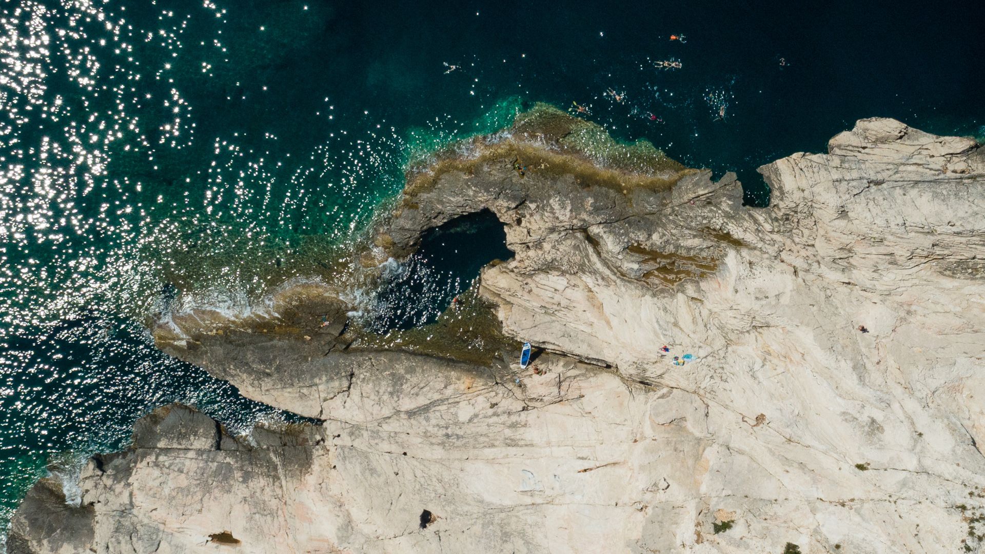 Dugi Otok – Golubinka-Höhle & Drachenauge