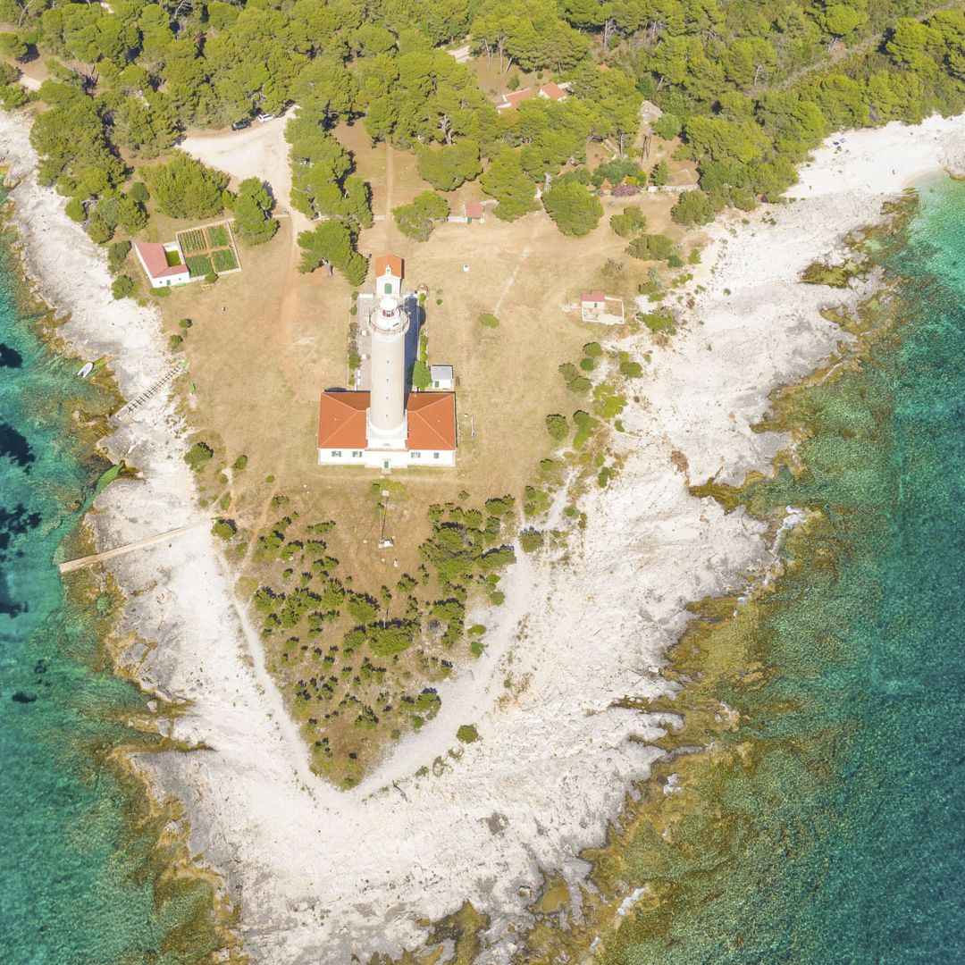 Der Leuchtturm Veli Rat